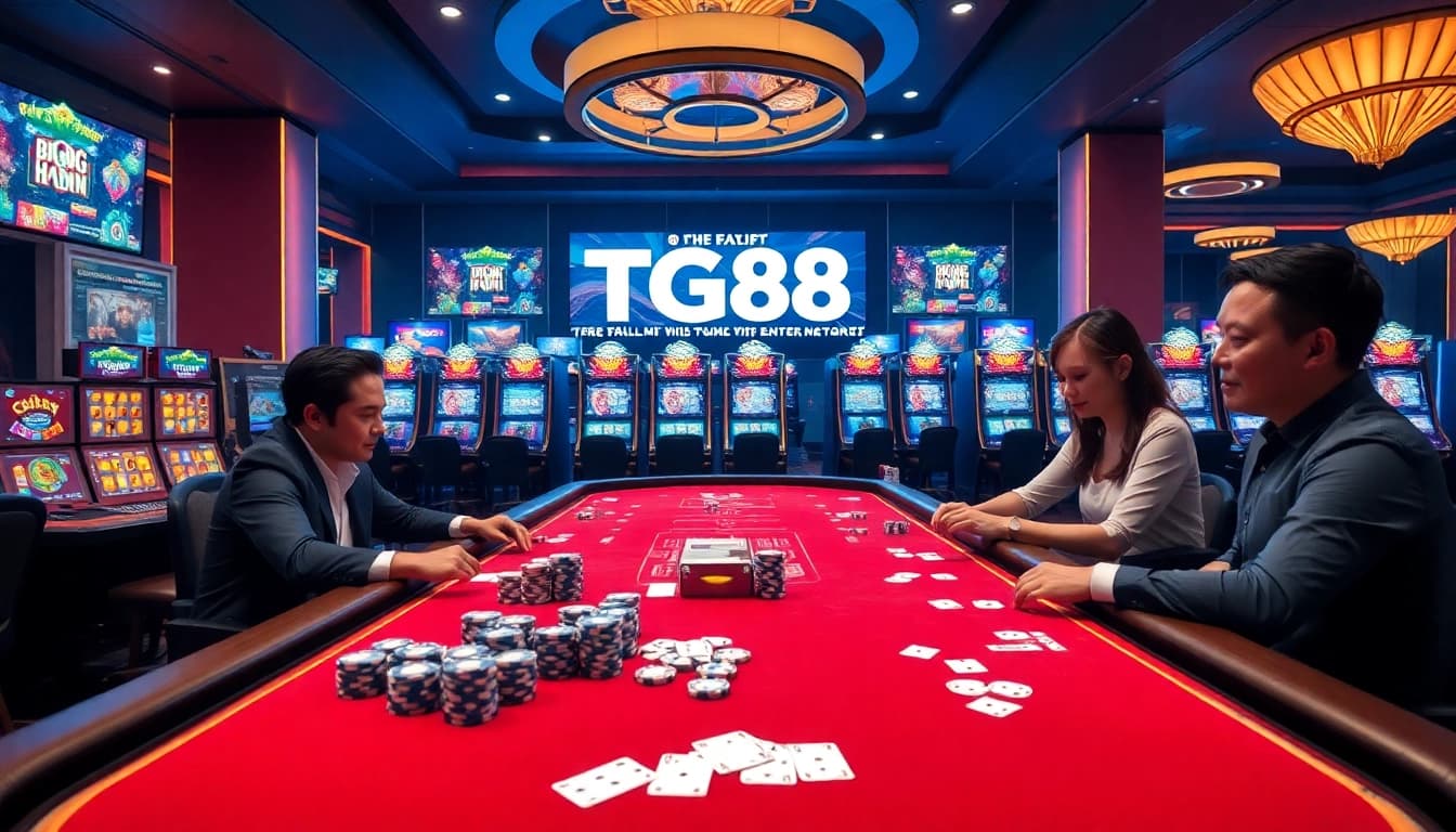 Experience the thrill of tg88 game at a luxurious casino with engaging gameplay and stunning visuals.