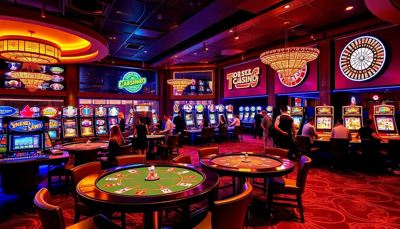 Experience the thrill of online casino schweiz with colorful games and lively ambiance.