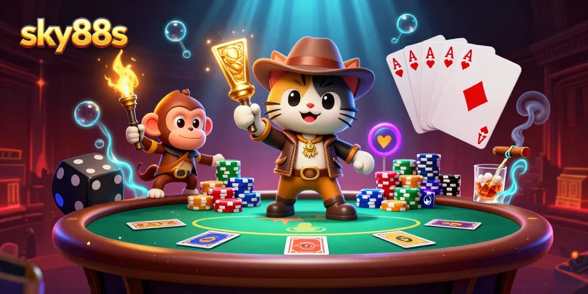 Engage with sky88s and enjoy thrilling gambling adventures with vibrant graphics and dynamic casino elements.
