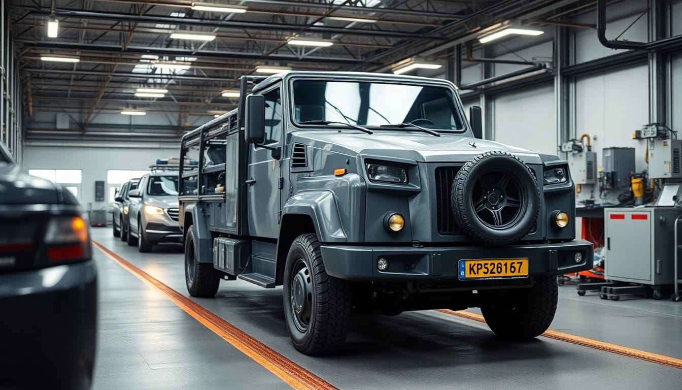 Professioneller Kfz Gutachter Berlin bewertet ein Fahrzeugschaden vor Ort.