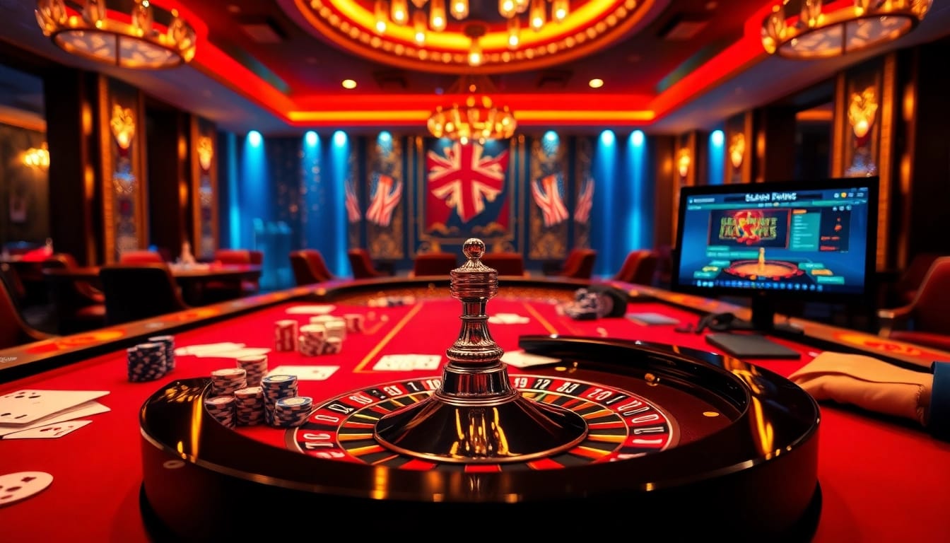 88i nhà cái players engaged in professional casino gaming with cards and roulette wheel.