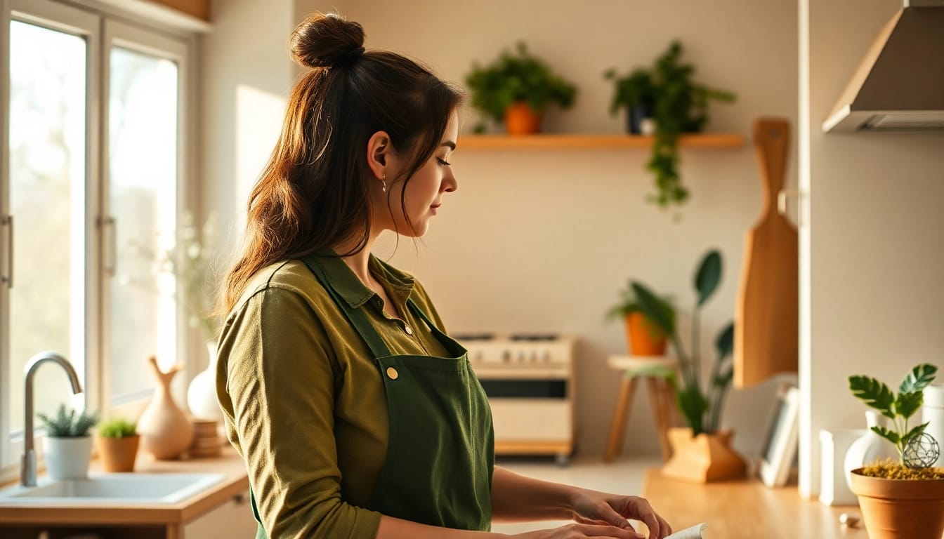 Eine Hauswirtschaftskraft sorgt für Ordnung und Sauberkeit in einem Zuhause, Hauswirtschaft Hameln.