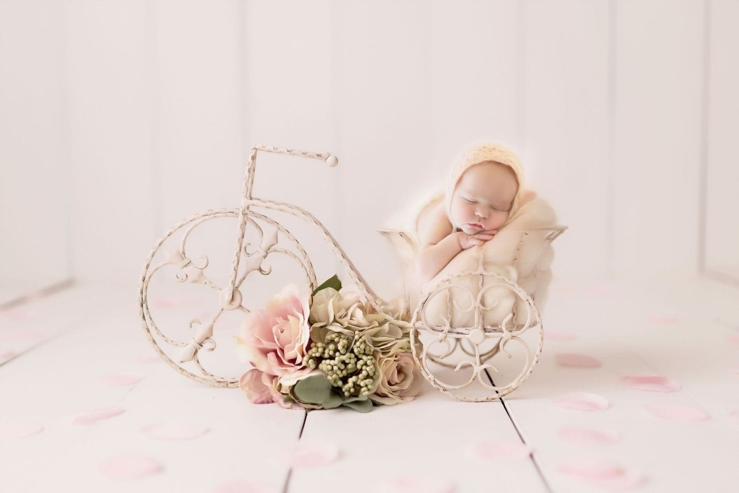 So entstehen natürliche Babybilder beim Newborn Fotoshooting