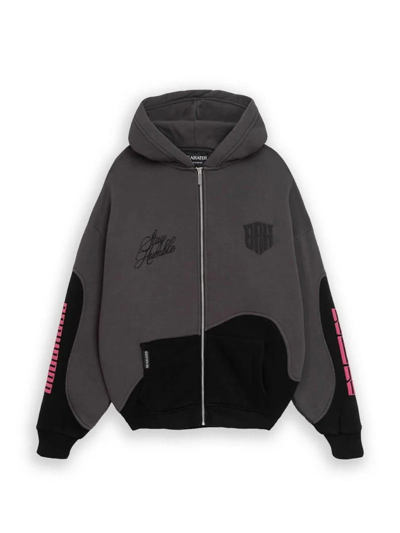 Zip Hoodie von BEAHATER: Limitierte Streetwear, Kein Mainstream
