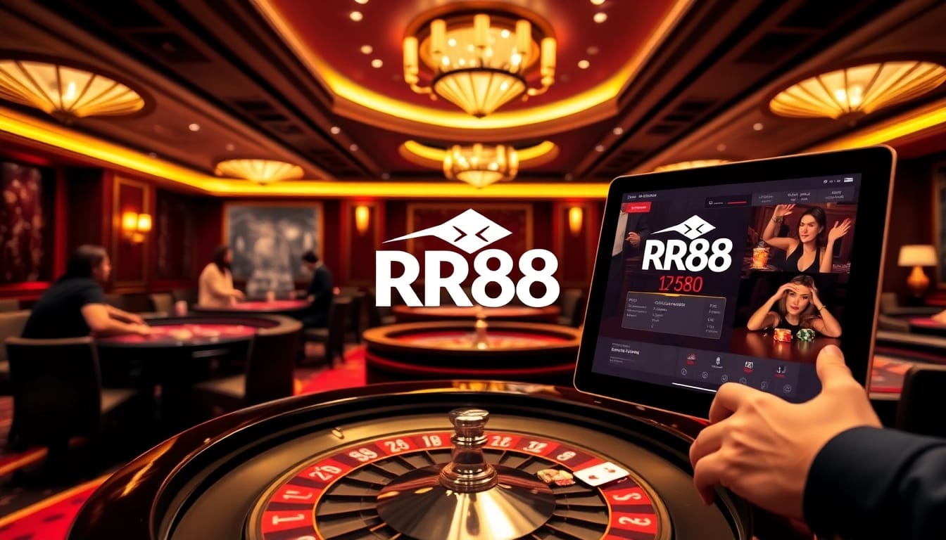 Experience the excitement of RR88 casino games with vibrant tables and thrilling action.