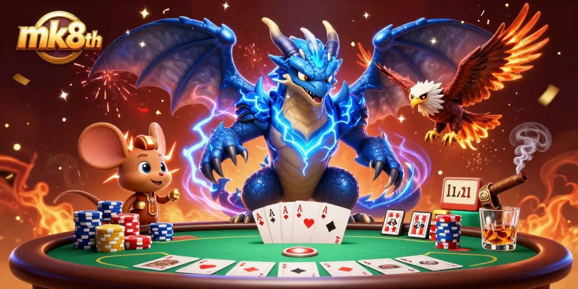 Experience the thrill of mk8th with an exciting casino scene featuring vibrant characters and dynamic gaming elements.