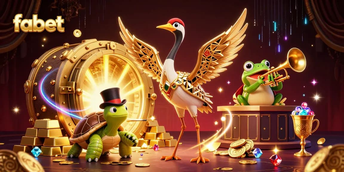 Spin to win big at fabet with dazzling 3D casino characters and treasures!