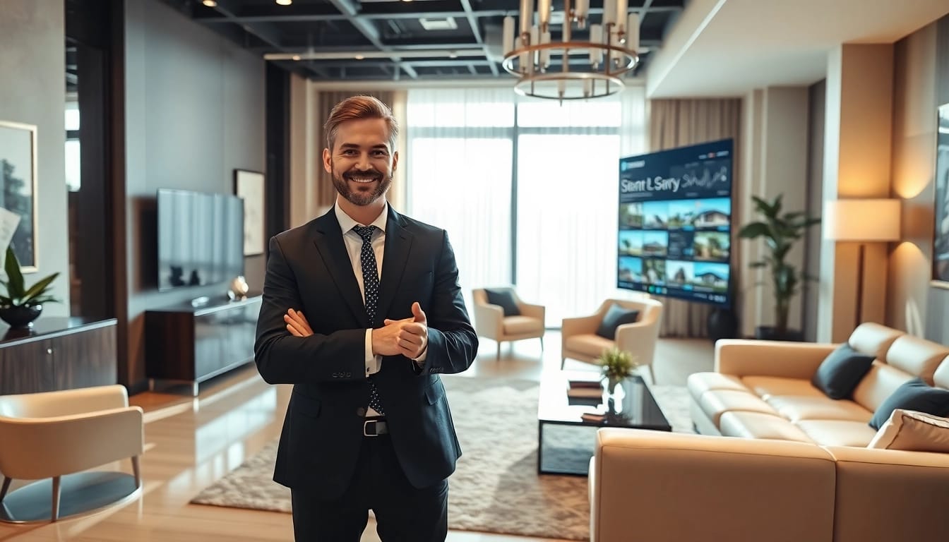 Immobilienmakler Frankfurt Sachsenhausen bietet kompetente Beratung in einem modernen Büro.