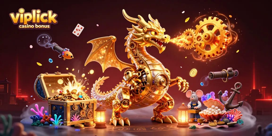 VIPLuck Casino Bonus: Erleben Sie den spannenden Willkommensbonus mit packenden Spielelementen.