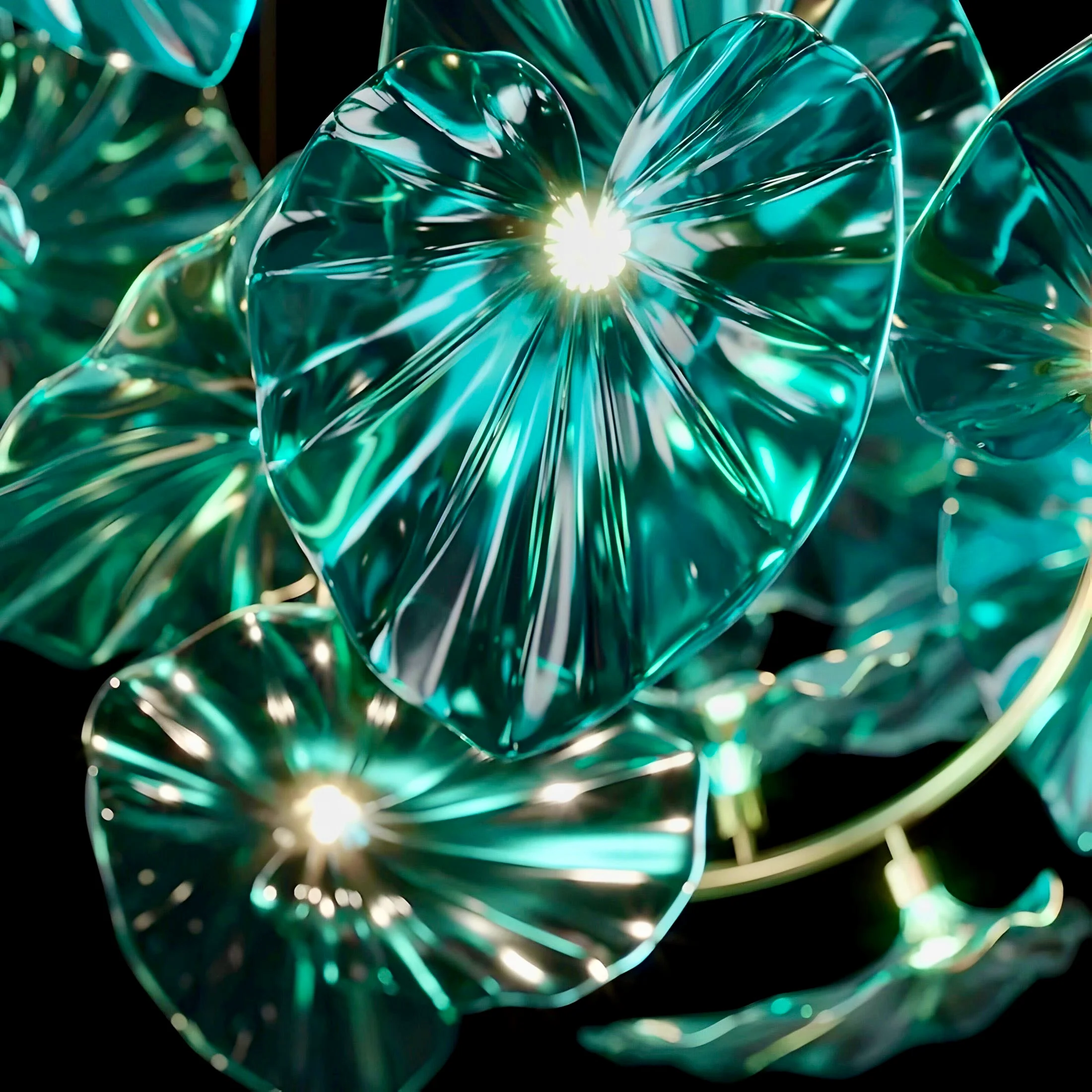 Hängelampe Glas BUYnBLUE für niedrige Decken: Kompakte Leuchten für gemütliche Atmosphäre