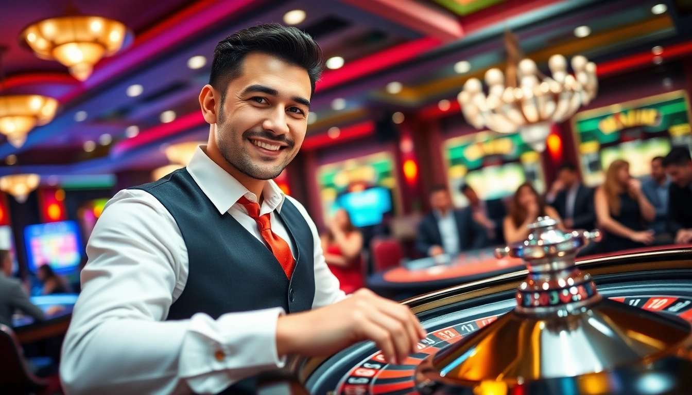 Erleben Sie pflegedienst griesheim an einem aufregenden Casino-Tisch mit freundlichem Dealer.