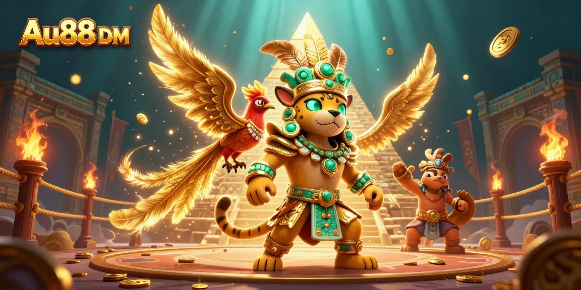 Engage in thrilling gameplay at Au88 DM with dynamic 3D visuals and vibrant casino elements.