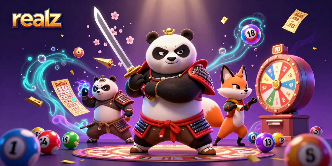 Engage with realz in a vibrant dynamic casino scene featuring vibrant games and animated characters.