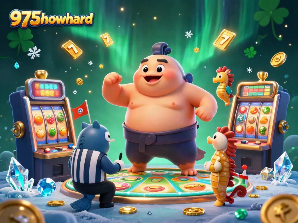 Engage in thrilling slots at 975howard with animated fugu and exciting game elements.