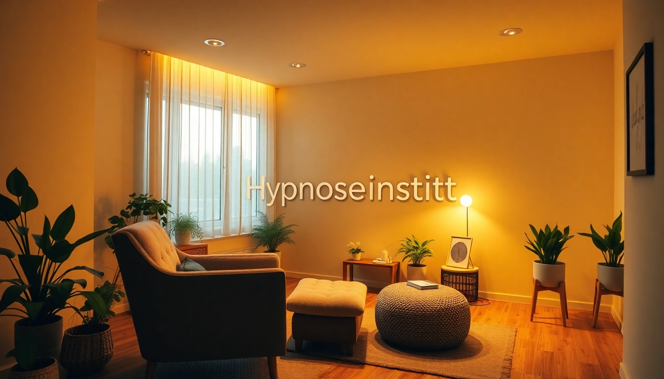 Entspanne dich bei Hypnoseinstitut mit einem gemütlichen Sessel und beruhigender Atmosphäre.