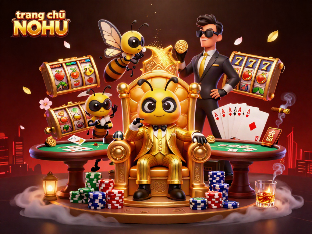 Experience expansive gaming at trang chủ NOHU with vibrant casino elements and immersive characters.
