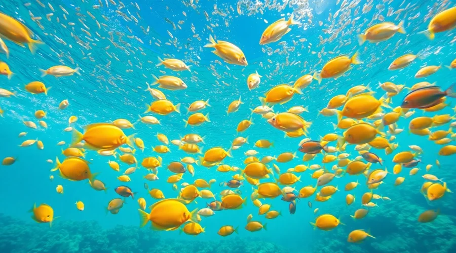 Tauchen in Playa del Carmen mit einer bunten Unterwasserlandschaft voller Fische und Korallen.